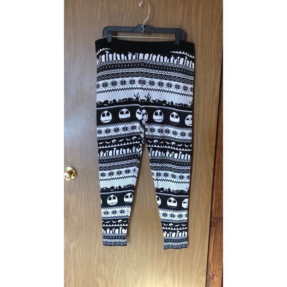Nightmare Before Christmas Sweater Leggings - Picture 2 of 5